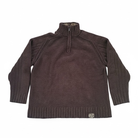 3/$25  V-Neck Sweater in Dark Brown - Picture 1 of 1